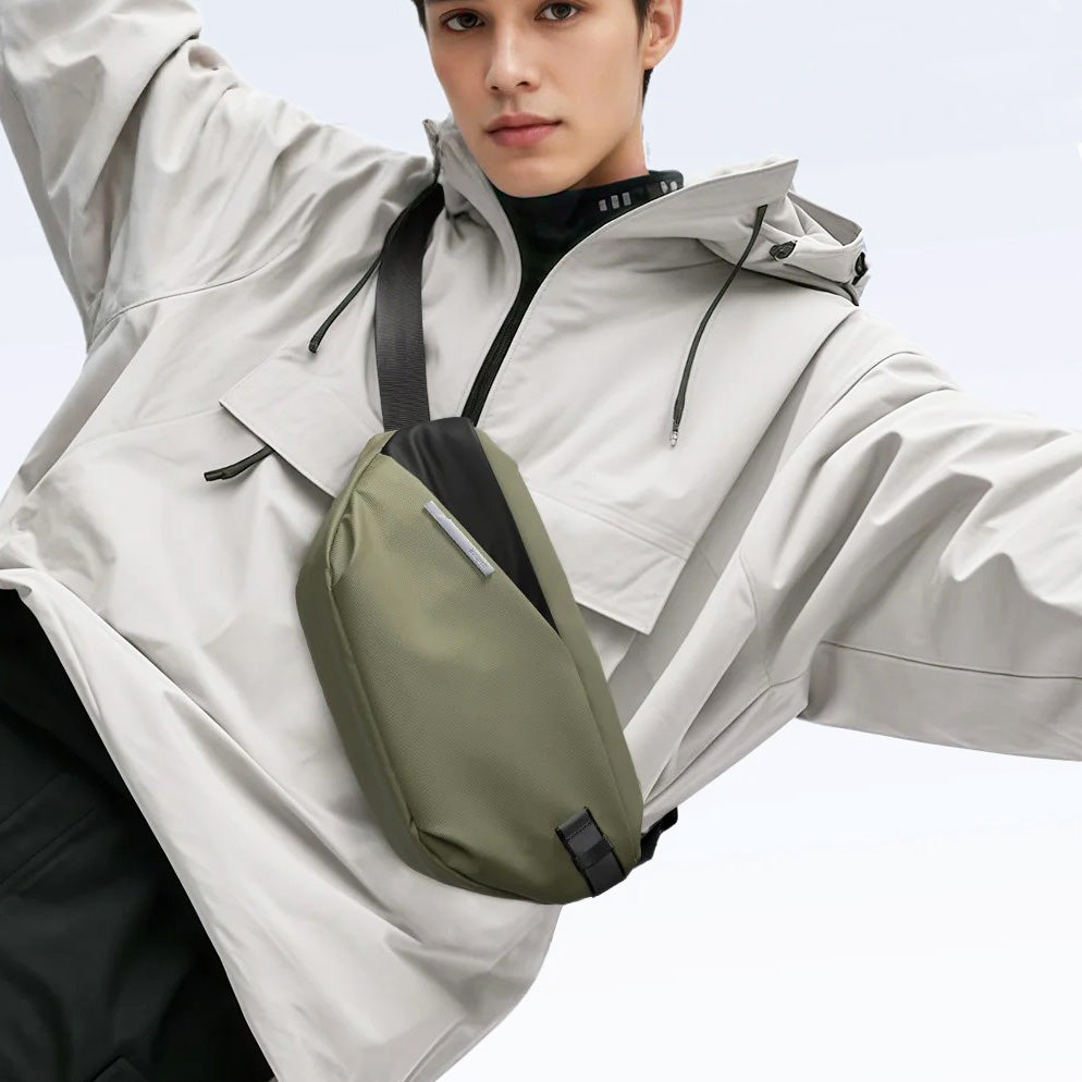 Lightweight Sling Bag - Olive