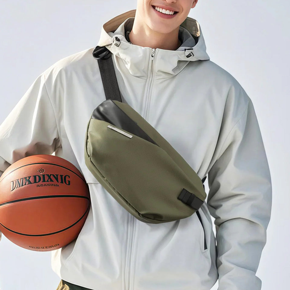 Lightweight Sling Bag - Olive