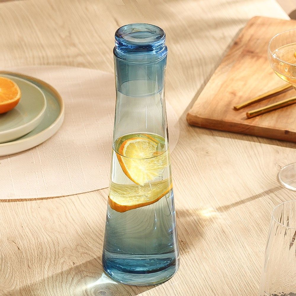 Lina Water Carafe 700ml - Blue