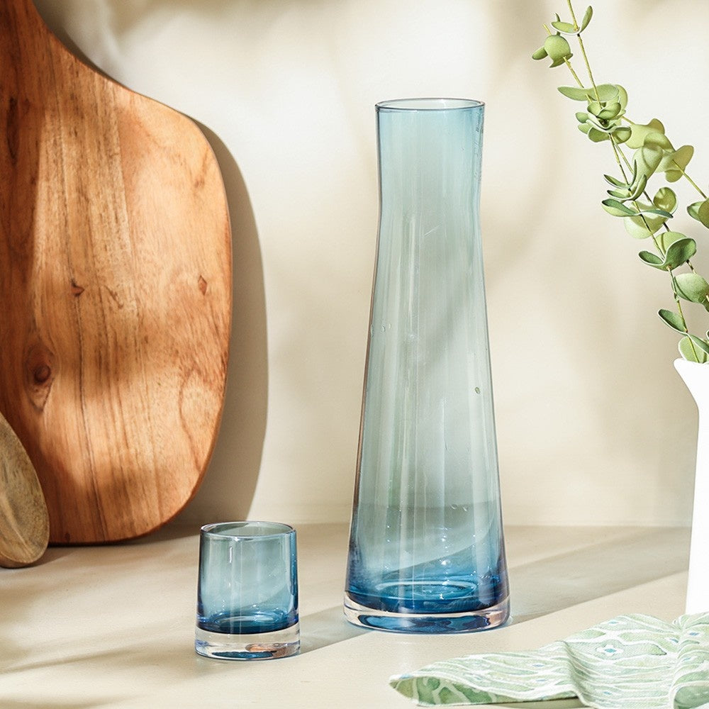 Lina Water Carafe 700ml - Blue