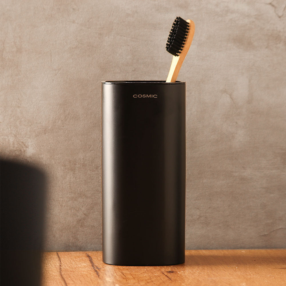 Line Toothbrush Tumbler - Matte Black