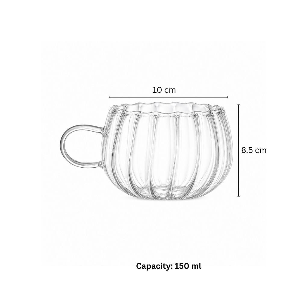 Lines Double Wall Mug - Short