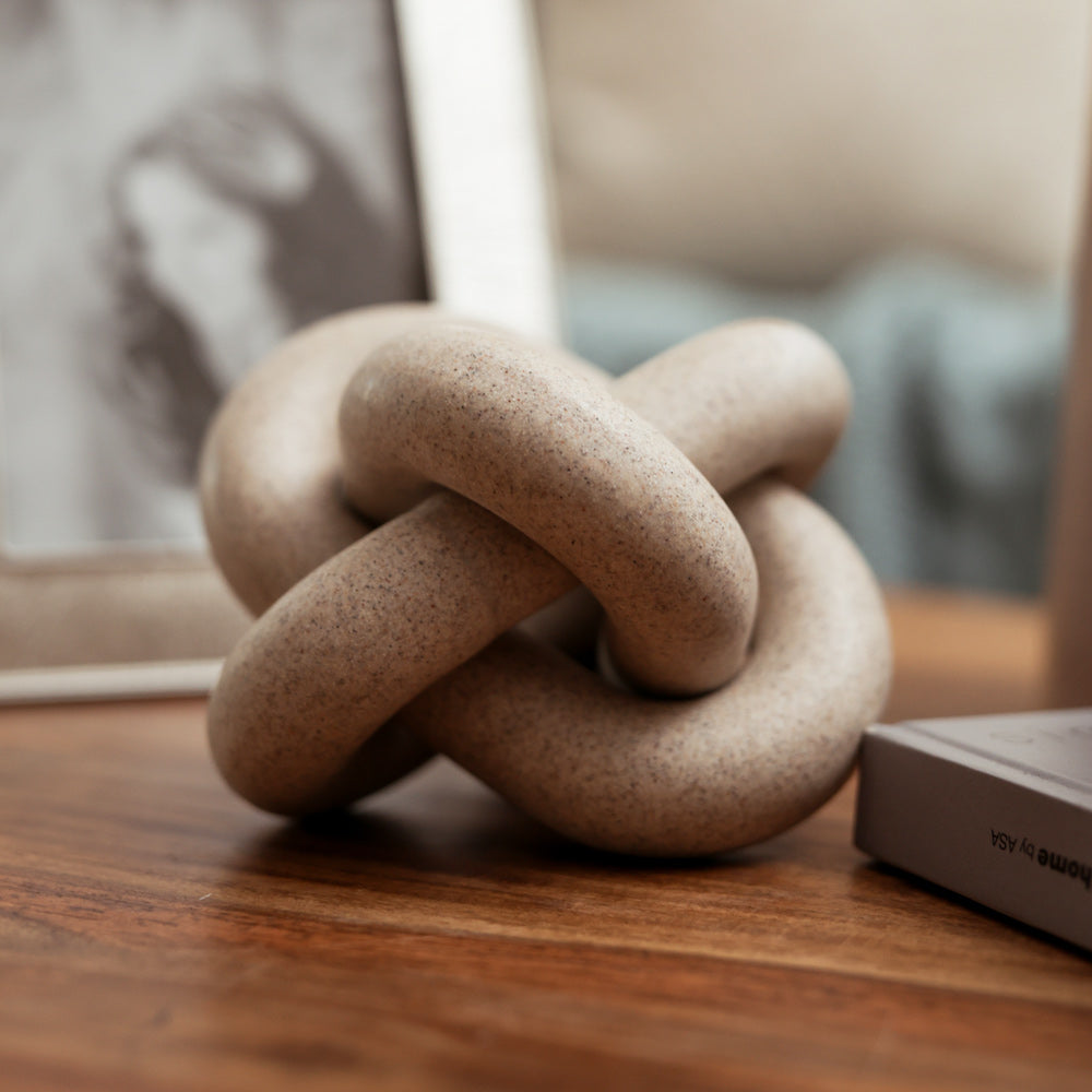 Linked Decorative Accent - Granite Beige