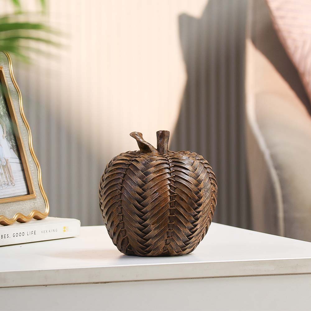 Finley Apple Decorative Accent - Brown