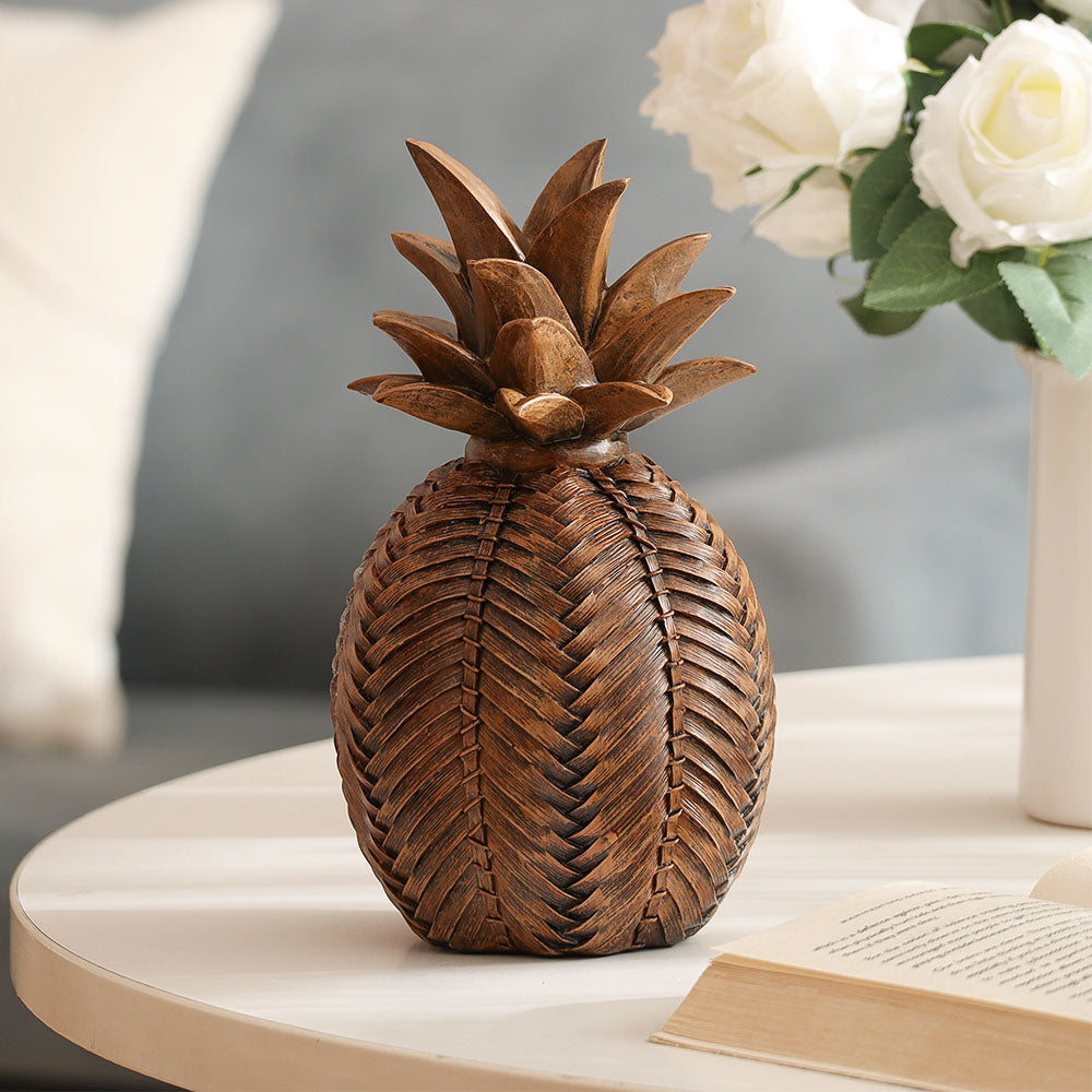 Finley Pineapple Decorative Accent - Brown