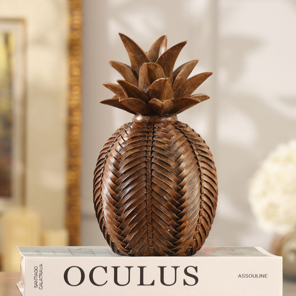 Finley Pineapple Decorative Accent - Brown