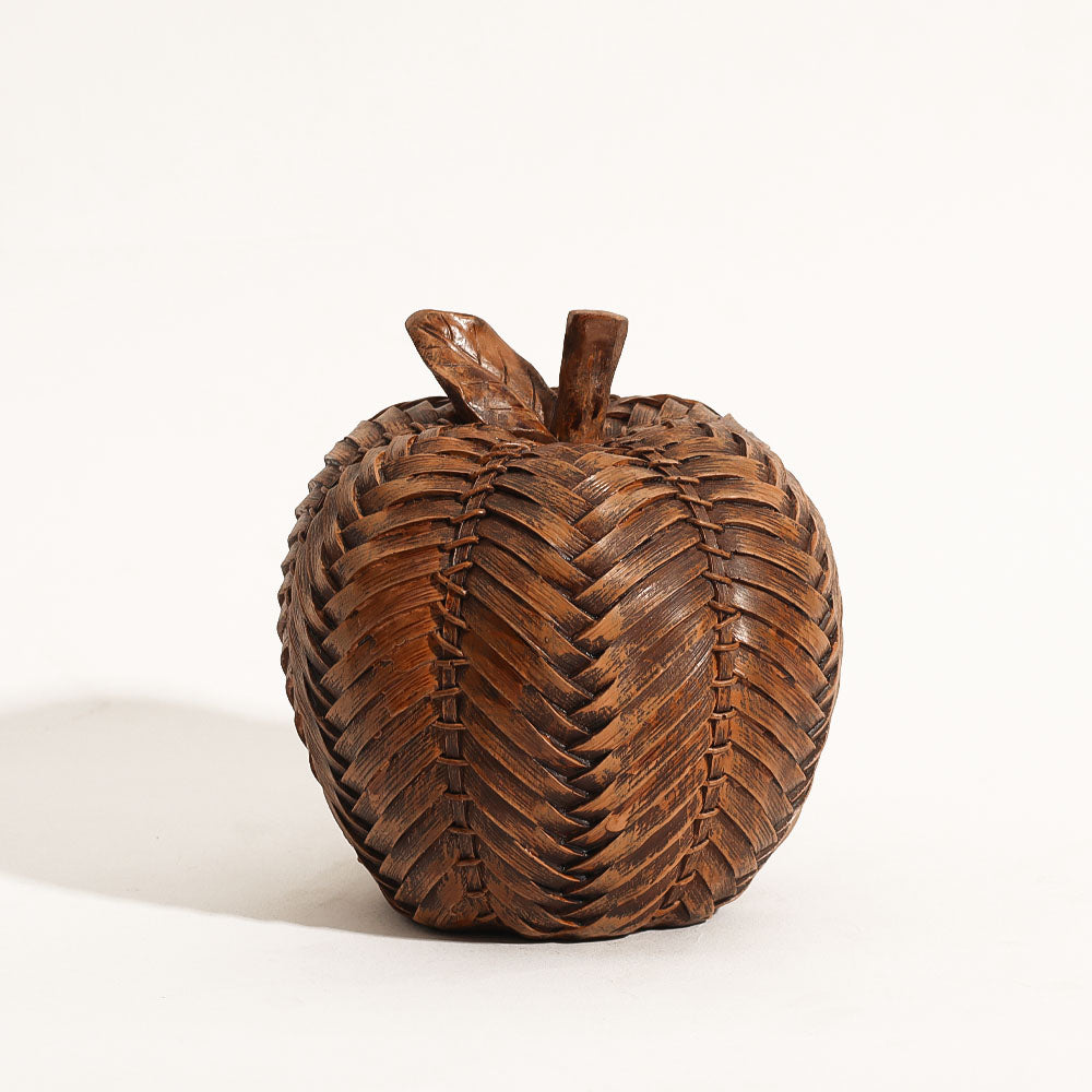 Finley Apple Decorative Accent - Brown