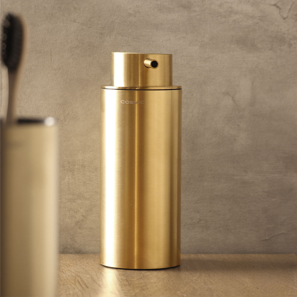 Logic Soap Dispenser - Brushed Gold