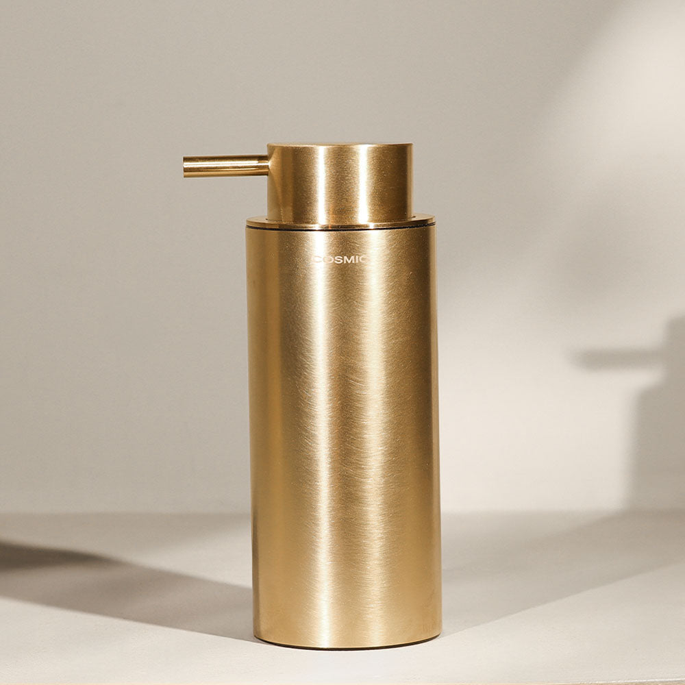 Logic Soap Dispenser - Brushed Gold