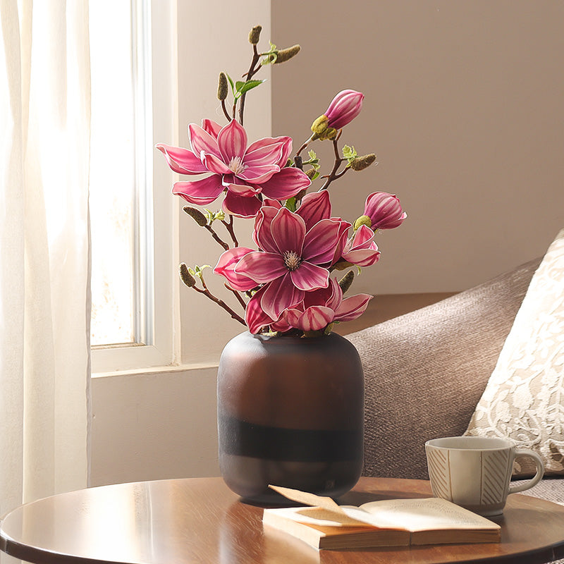 Lotus Magnolia Faux Stem - Purple