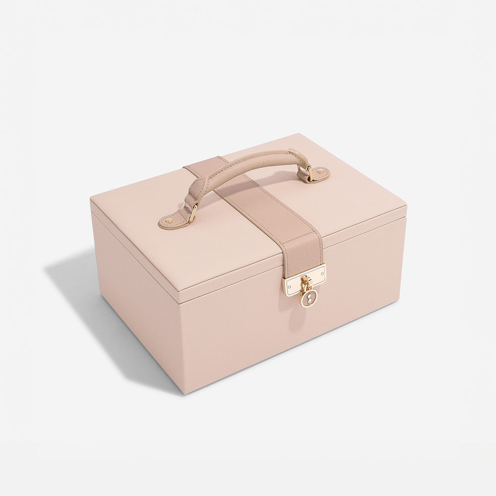 Luxury Classic Jewellery Box - Blush Pink