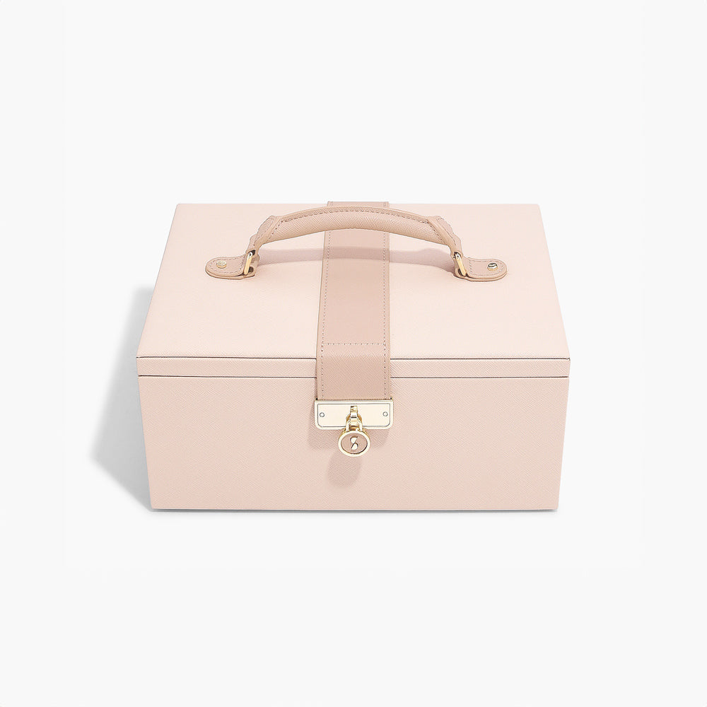 Luxury Classic Jewellery Box - Blush Pink