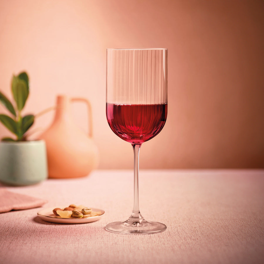 Lynae Red Wine Glasses 405ml, Set of 4