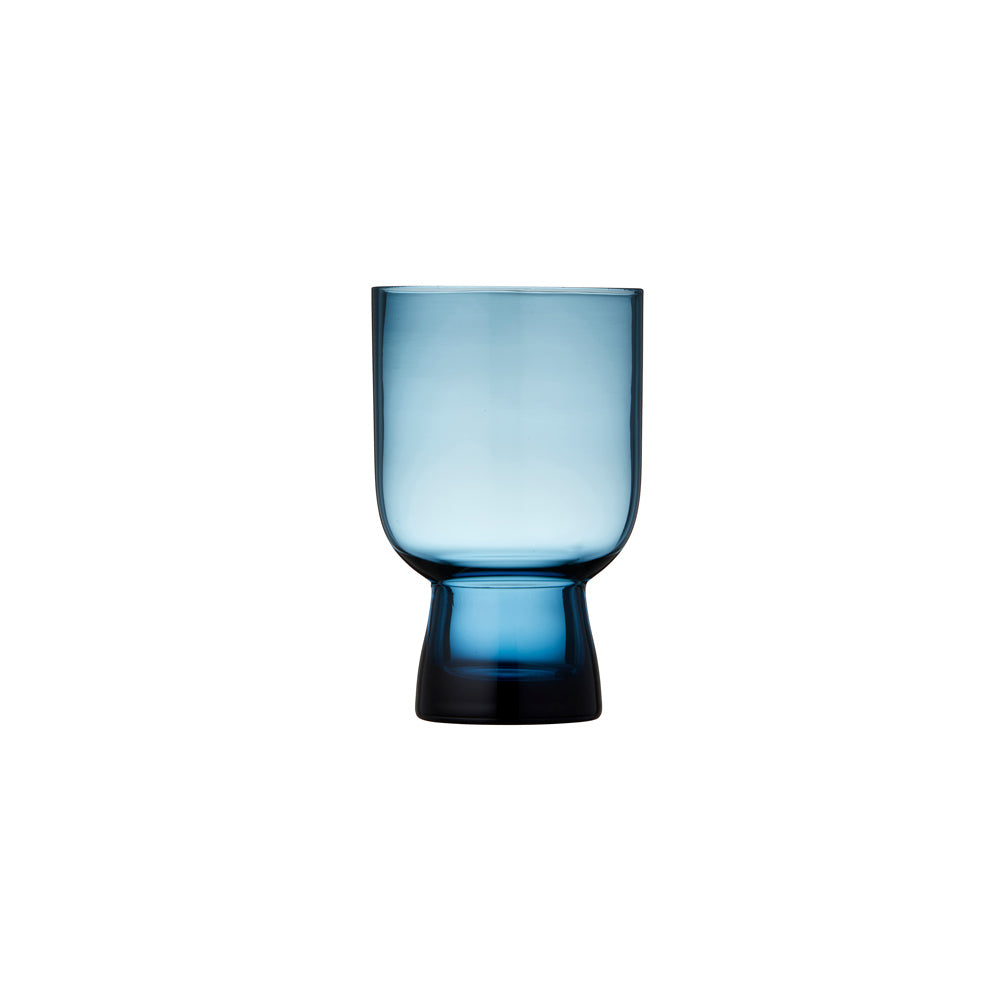 Sorrento Water Glasses 300ml, Set of 4 - Blue
