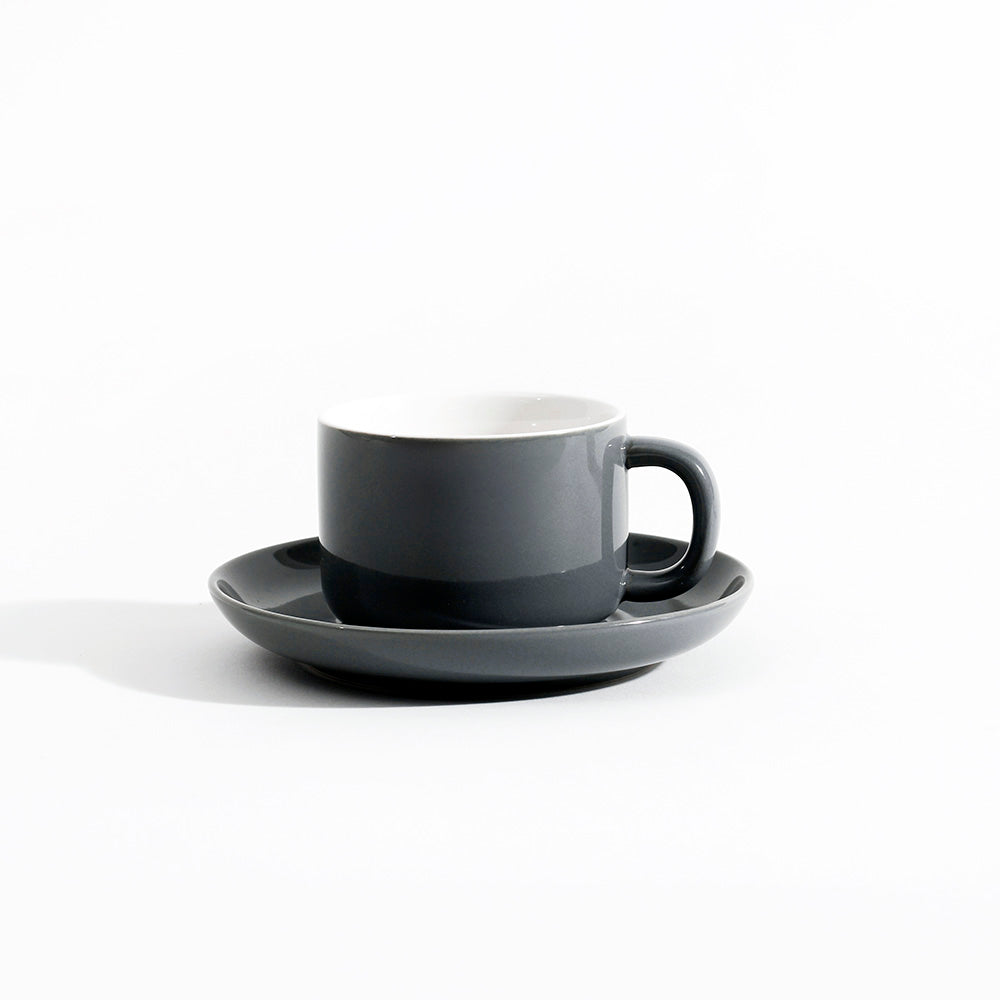 Lagom Cup and Saucer Set - Deep Blue