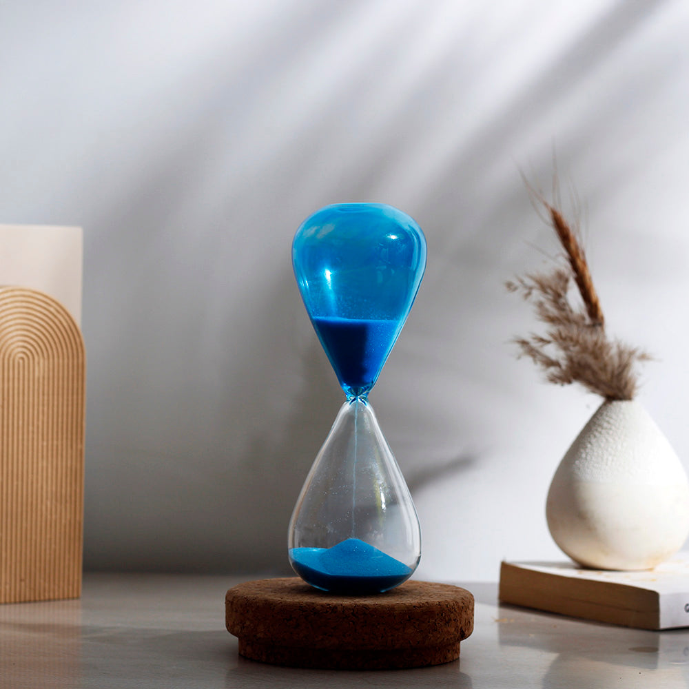 Conical Hourglass Medium - Blue