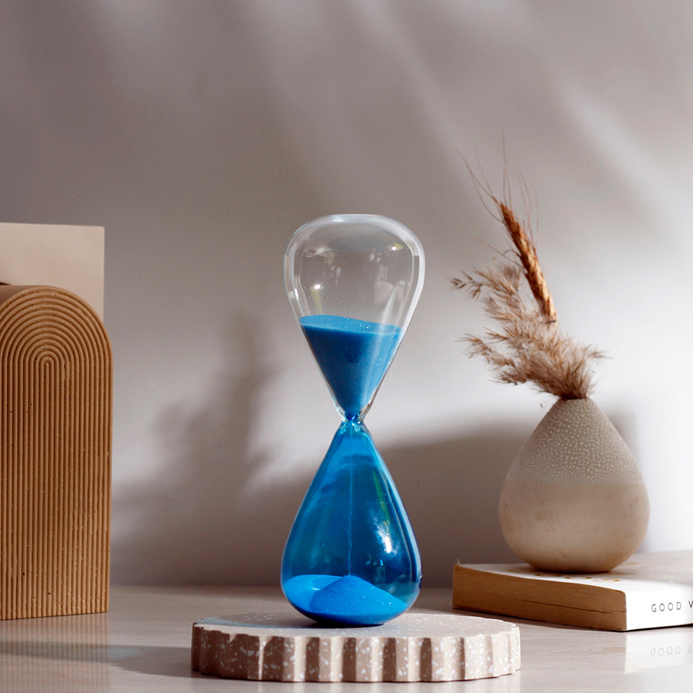Conical Hourglass Medium - Blue