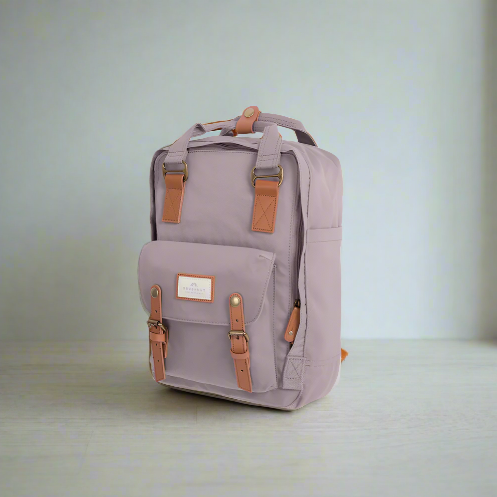 Doughnut Bags Macaroon Backpack Lavender Modern Quests