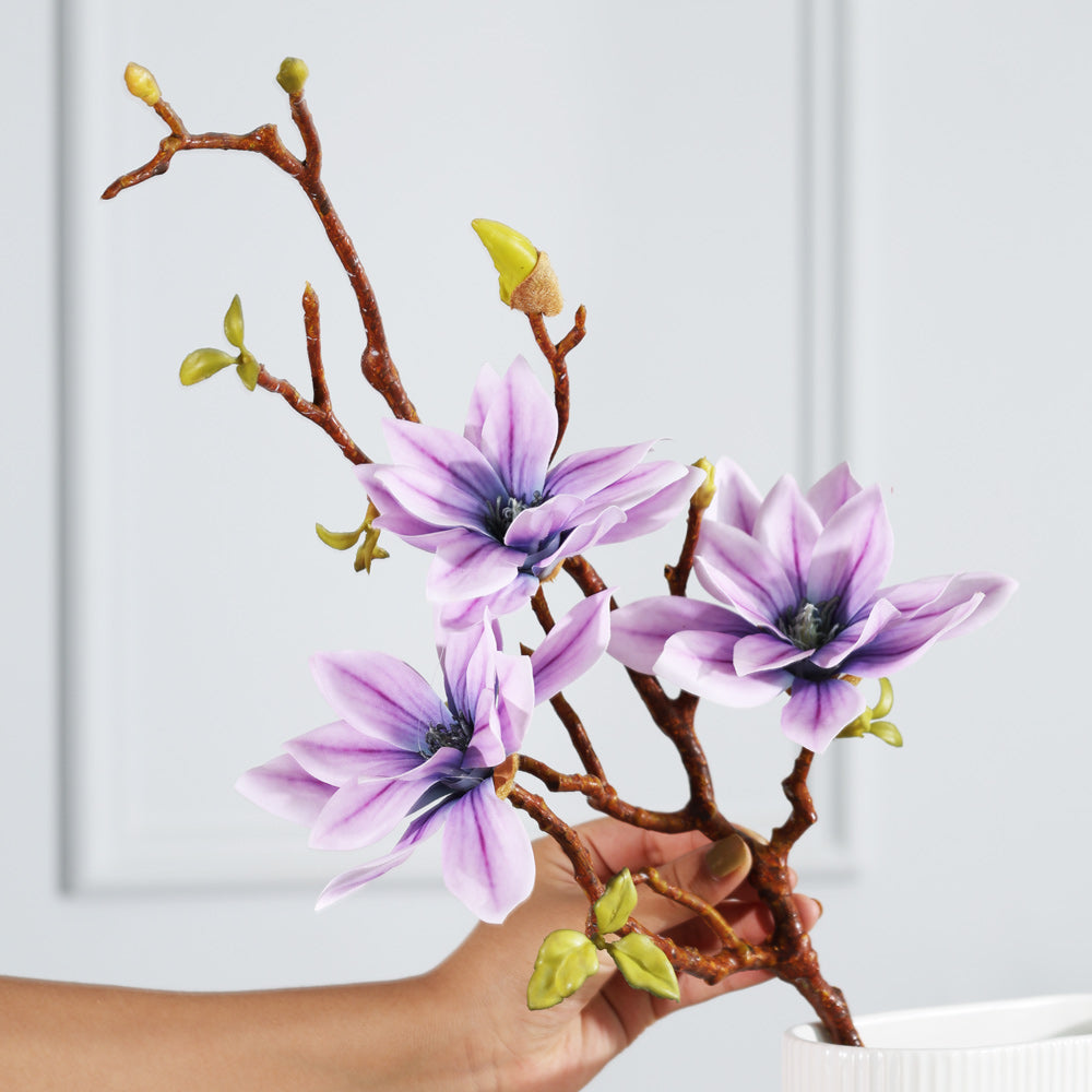 Magnolia Faux Stem - Lavender