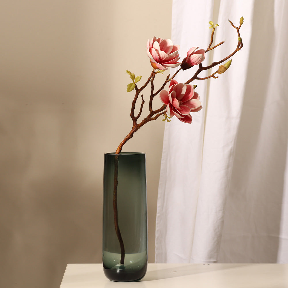 Magnolia Faux Stem - Dark Pink
