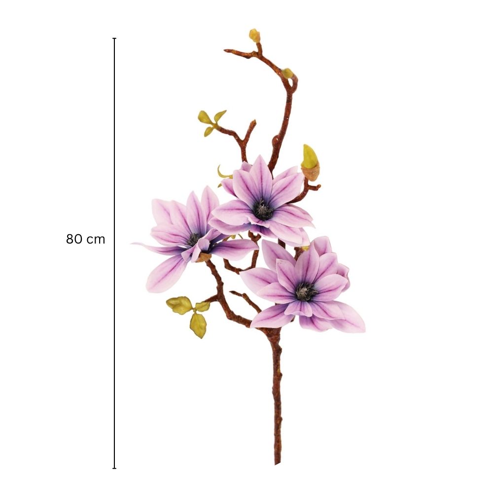 Magnolia Faux Stem - Lavender