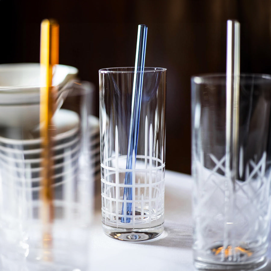 Manhattan Long Drink Glasses 380ml, Set of 6