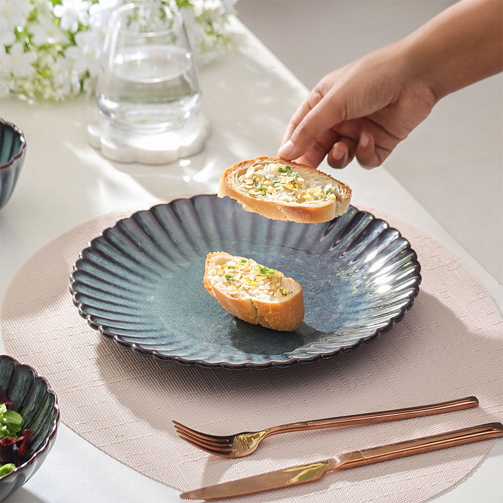Mara Dinner Plate - Sea Green