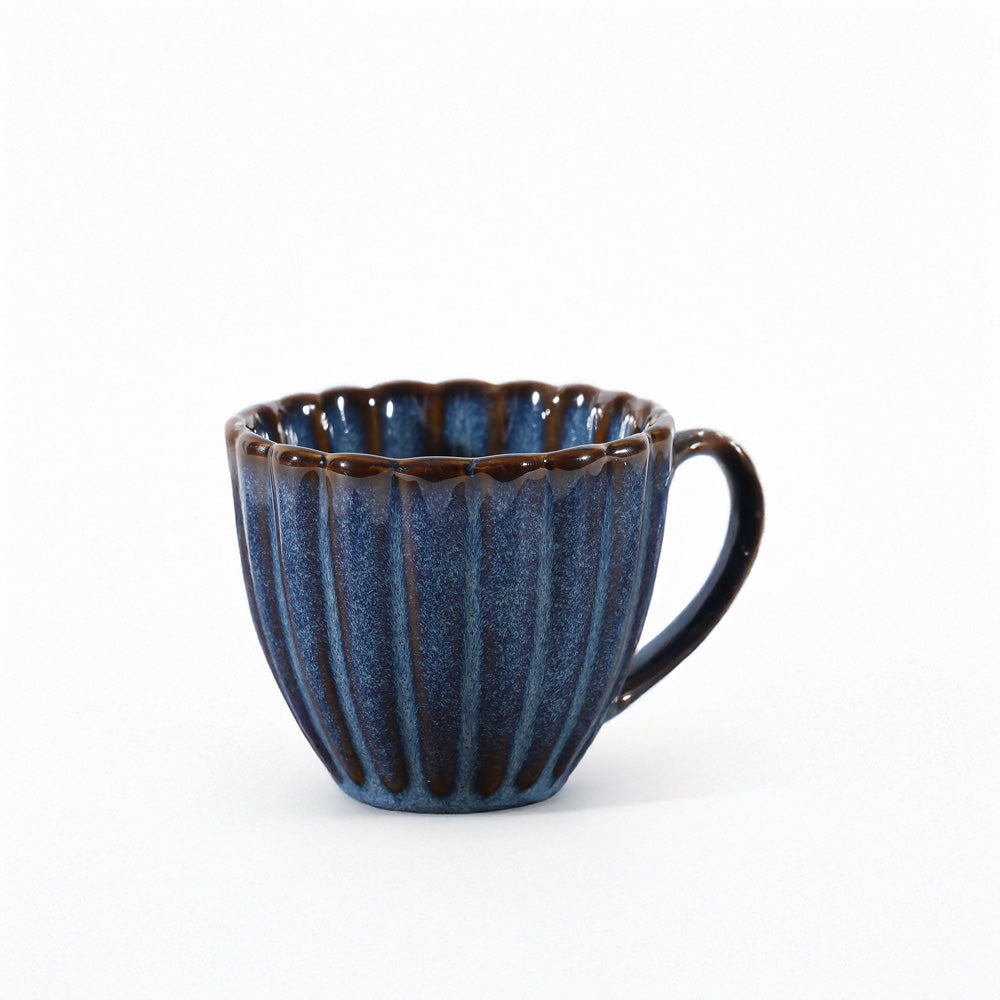 Mara Tea Cup Small - Deep Blue
