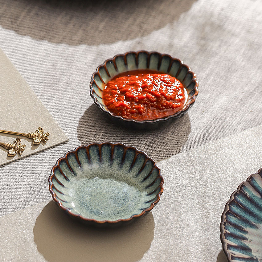 Mara Dip Bowls, Set of 2 - Sea Green