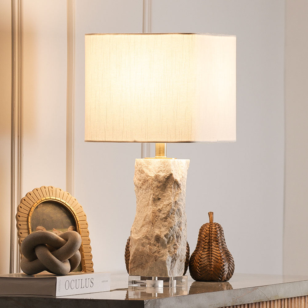 Marmo Marble Table Lamp XL - Natural Ivory