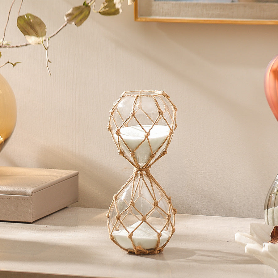 Marseille Netted Hourglass Medium - Natural White