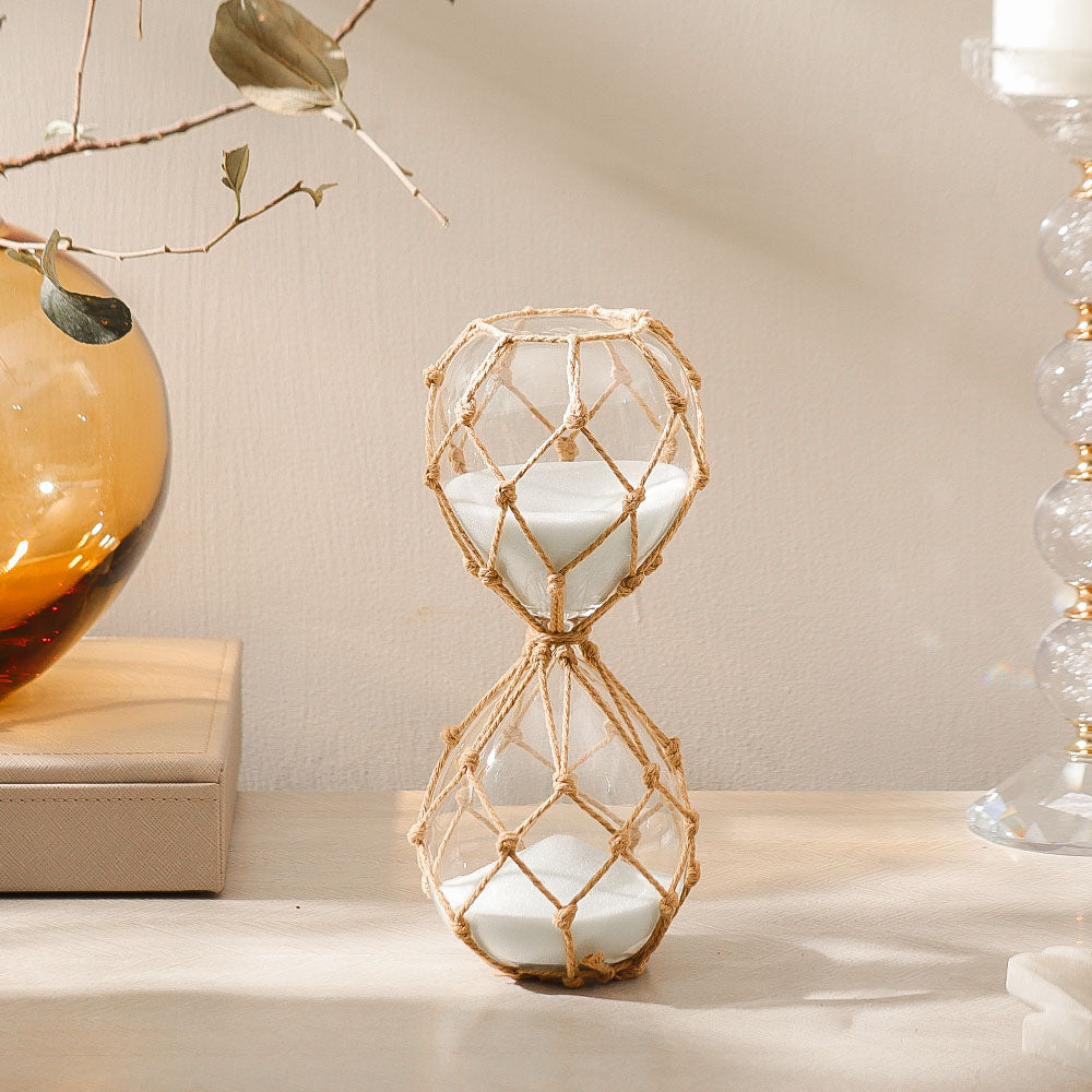 Marseille Netted Hourglass Medium - Natural White