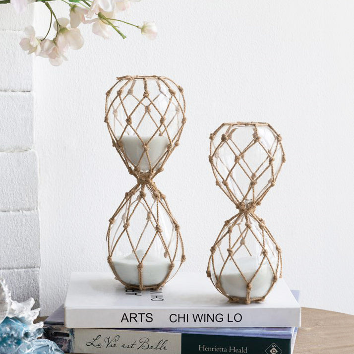Marseille Netted Hourglass Medium - Natural White
