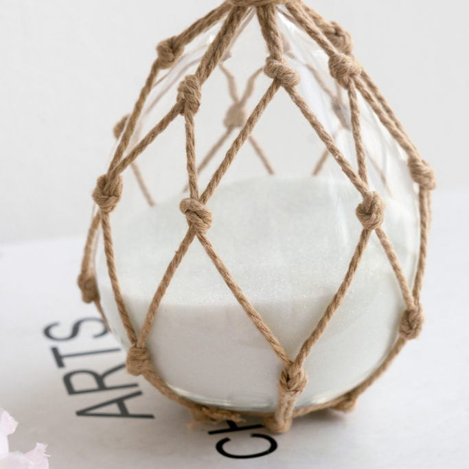 Marseille Netted Hourglass Medium - Natural White