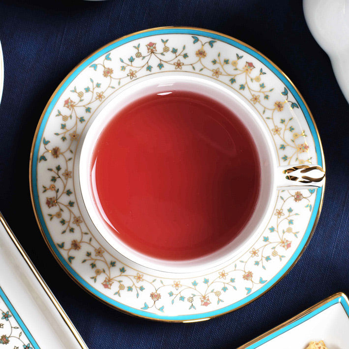 Mavi 12-piece Porcelain Cup & Saucer