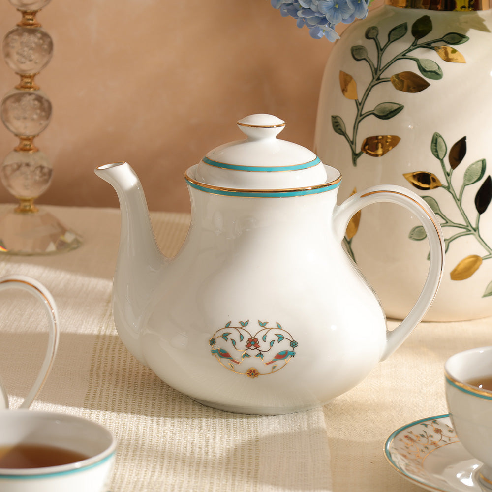 Mavi 17-piece Porcelain Tea Set