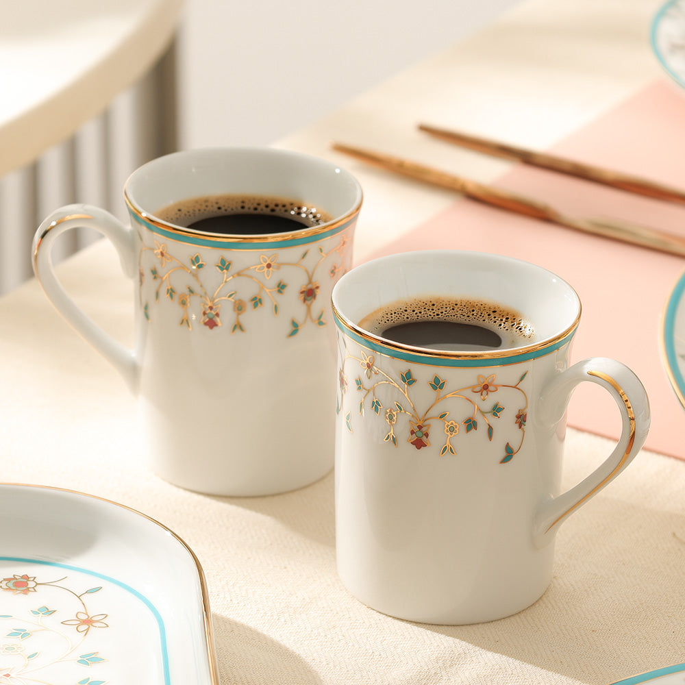 Mavi Classic Coffee Mugs, Set of 2