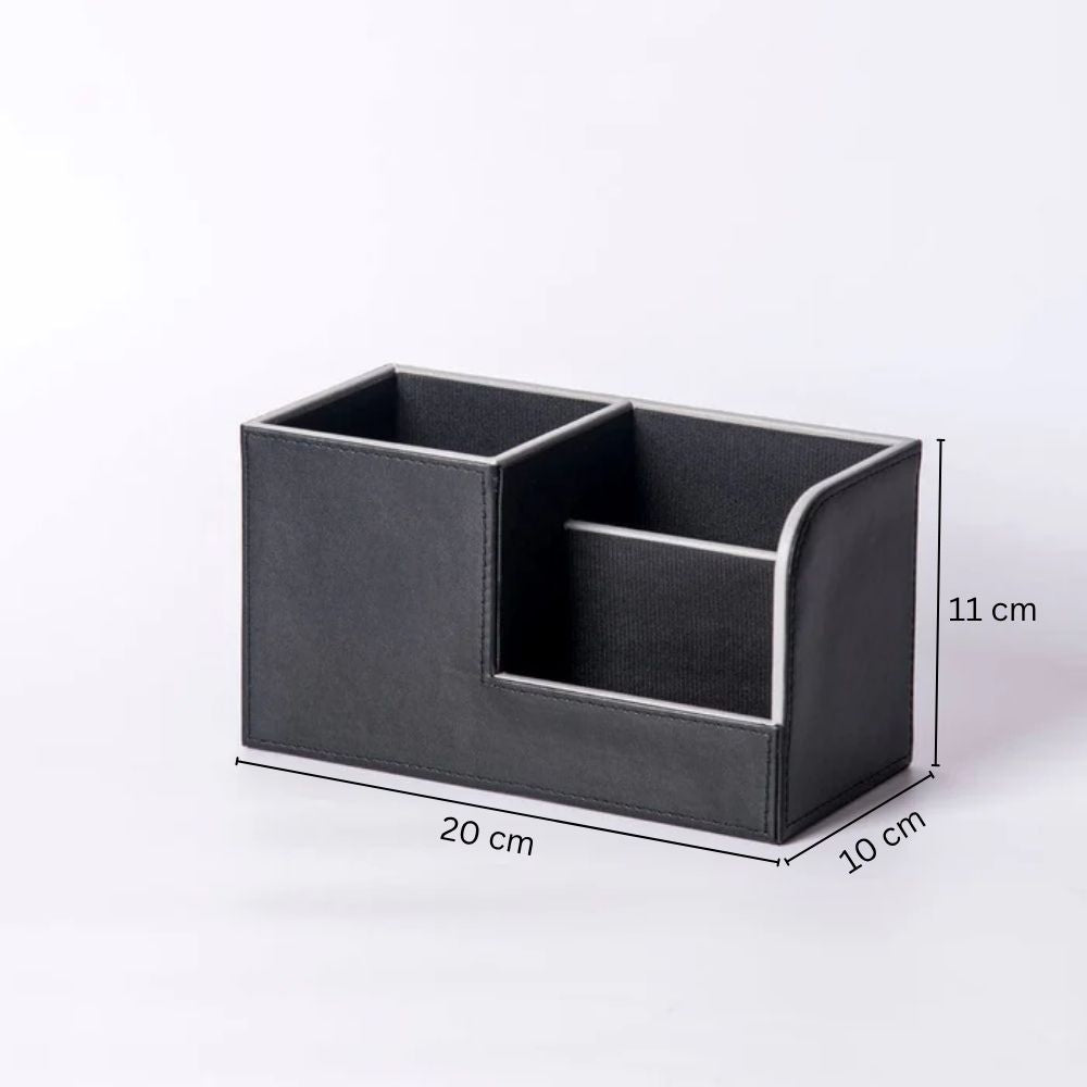 Menlo Desk Organiser - Black