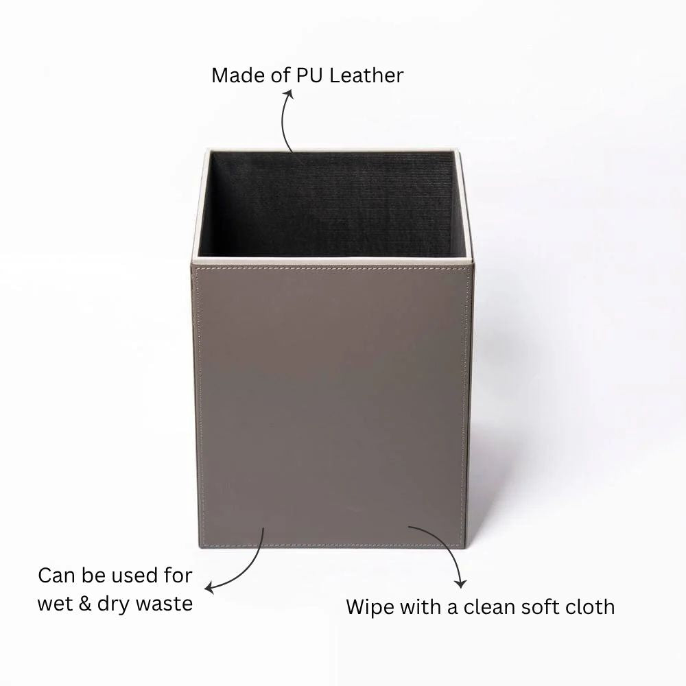 Menlo Waste Bin Small - Grey
