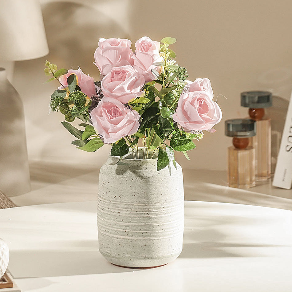 Merlin Roses Faux Stem - Light Pink