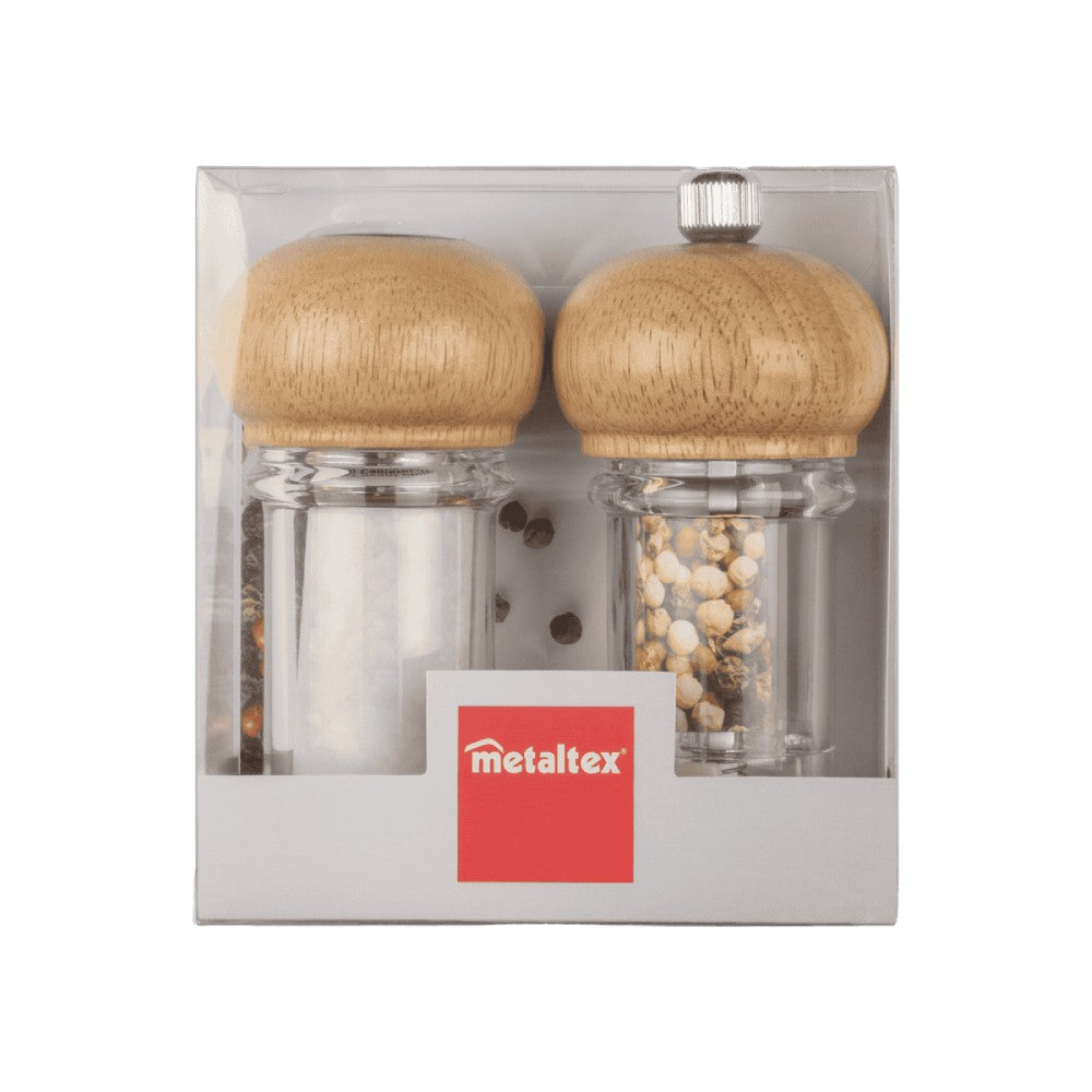 Salt Shaker and Pepper Mill Set