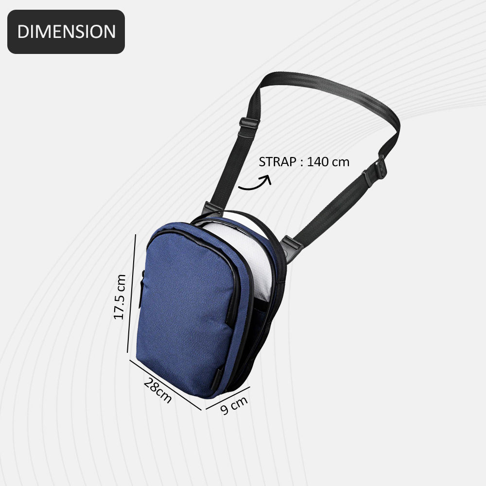 Metro Sling Bag V2 - Axoflux Blue