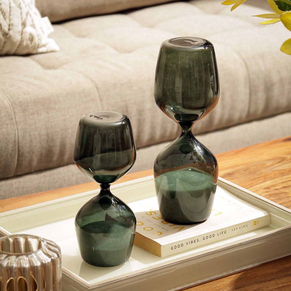 Milan Hourglass Medium - Emerald