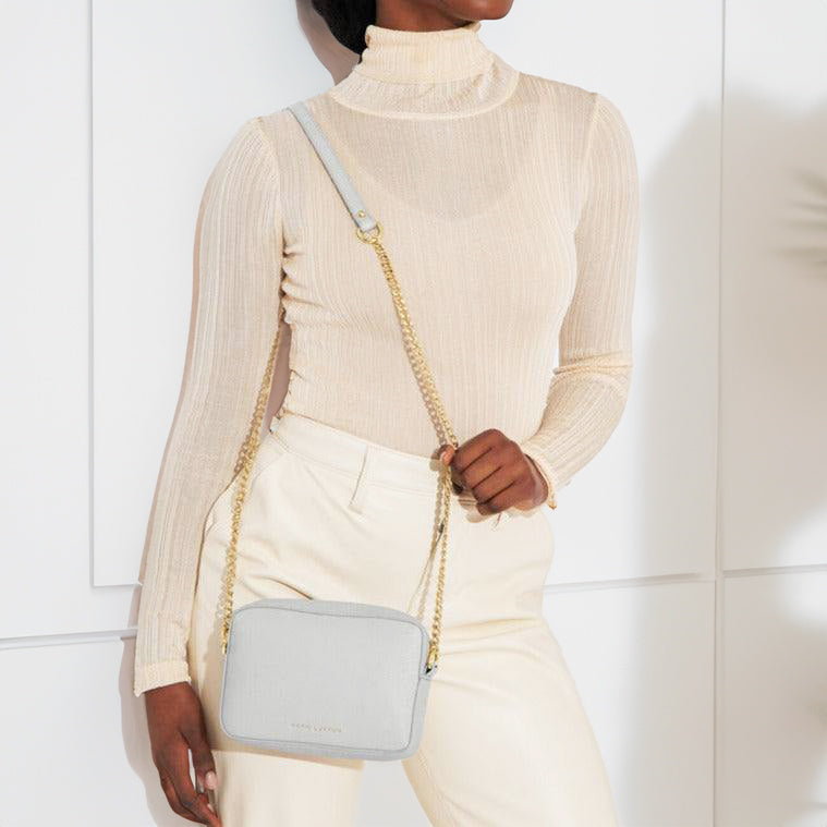 Millie Mini Crossbody Bag - Cool Grey