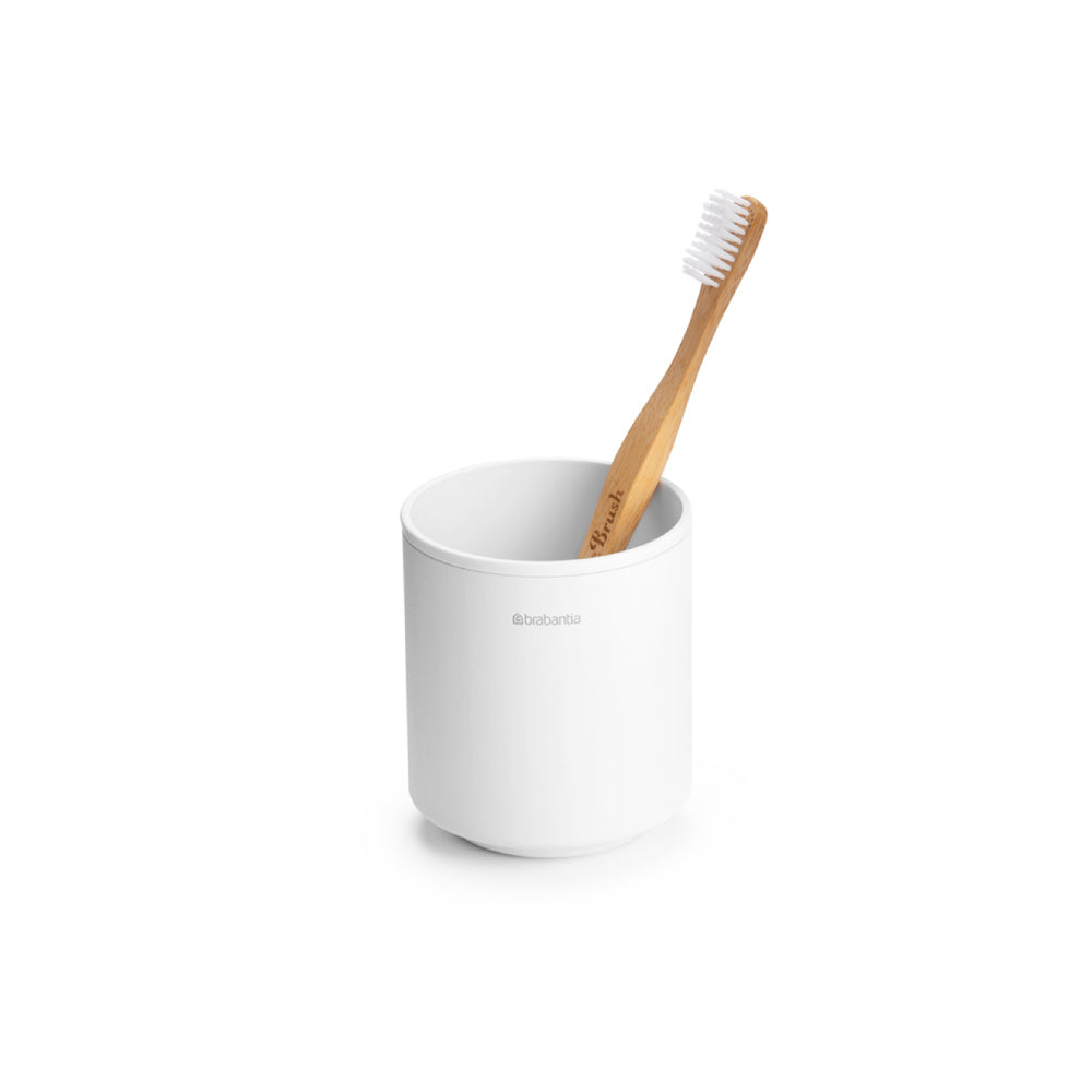 MindSet Toothbrush Tumbler - Mineral White
