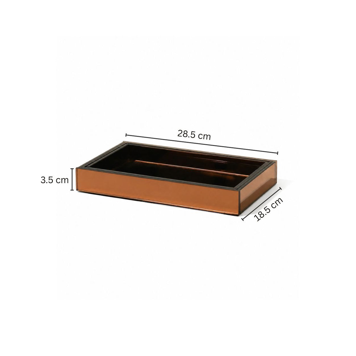 Mirror Valet Tray Medium - Bronze