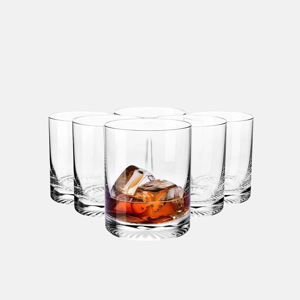 Mixology Whiskey Glasses 340ml, Set of 6