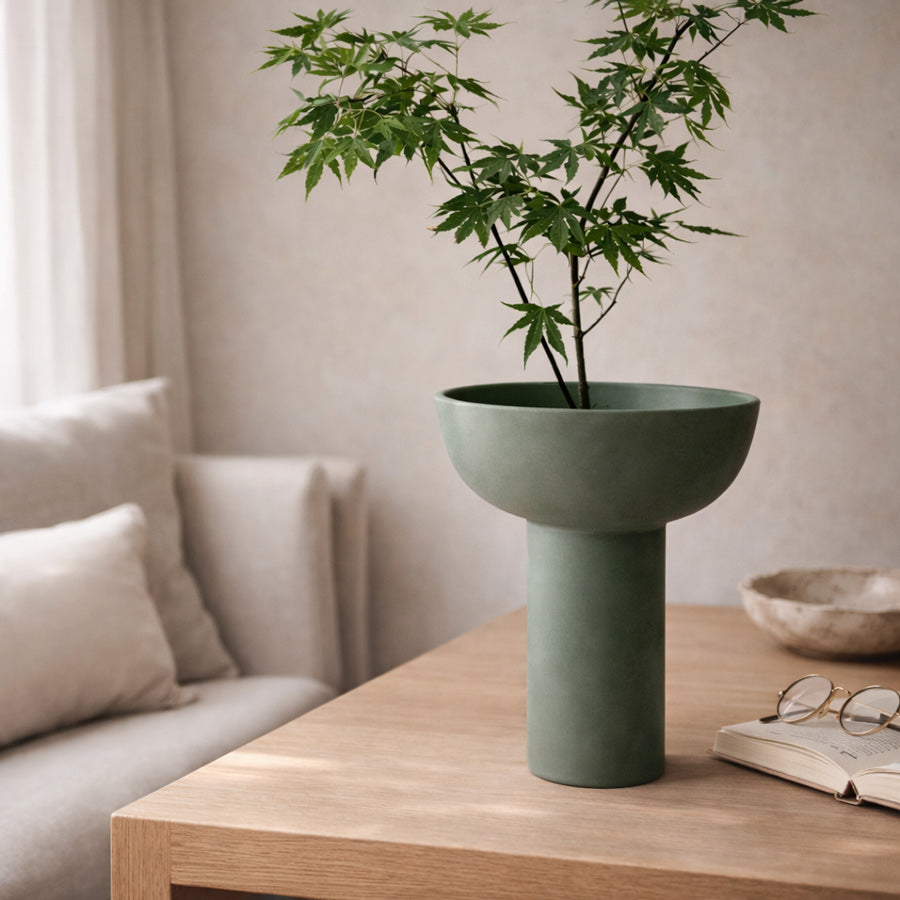 Miyabi Ceramic Vase Medium - Agave