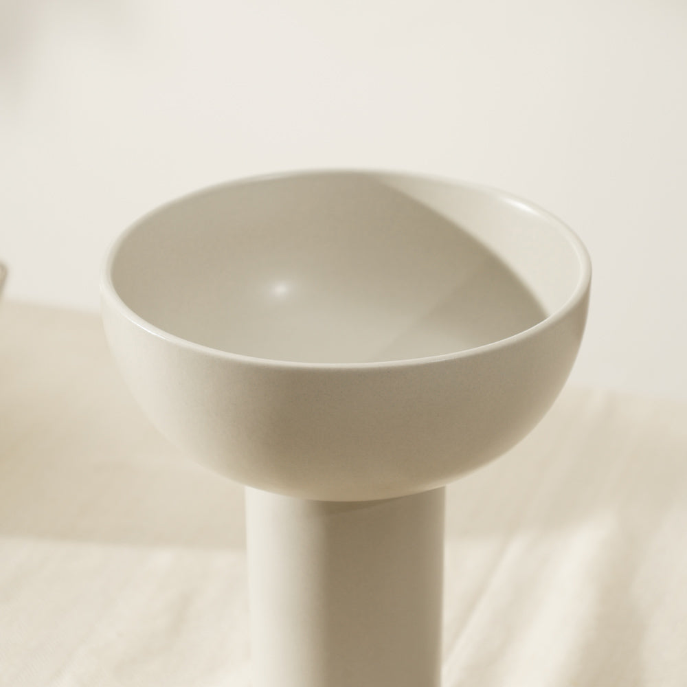 Miyabi Ceramic Vase Medium - Moonbeam