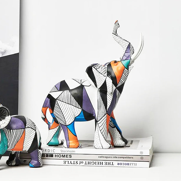 Modernist Elephant Sculpture Medium